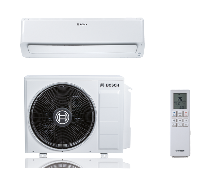 Bosch Climate 8000i Split-Klimaanlage mit Innen- und Außengerät